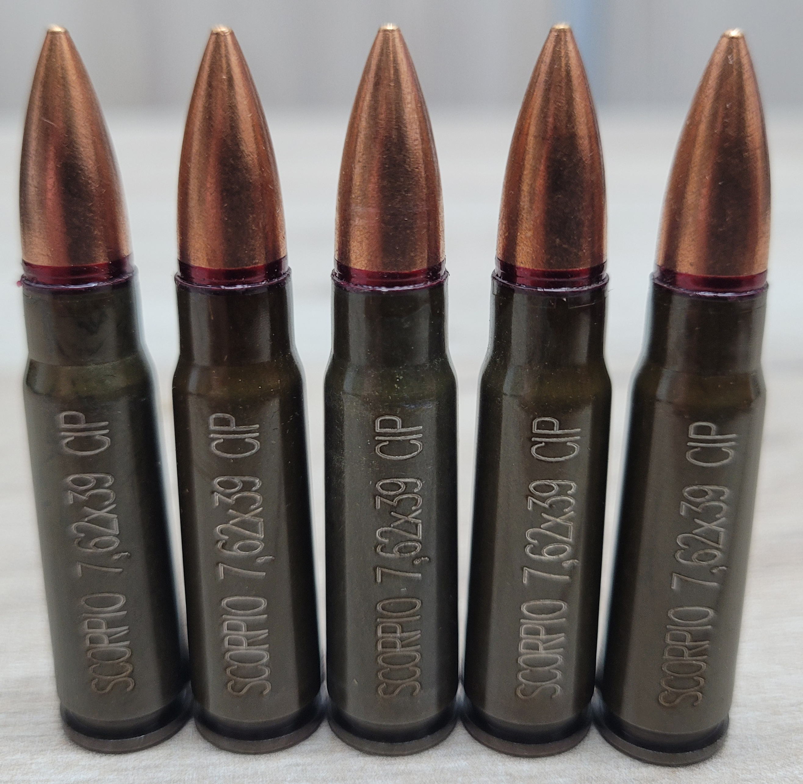 STV 7,62x39 FMJ 8g 100ks