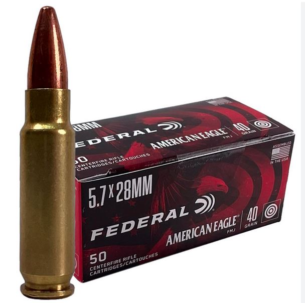 Náboj Federal American Eagle 5,7x28 mm FMJ 40gr
