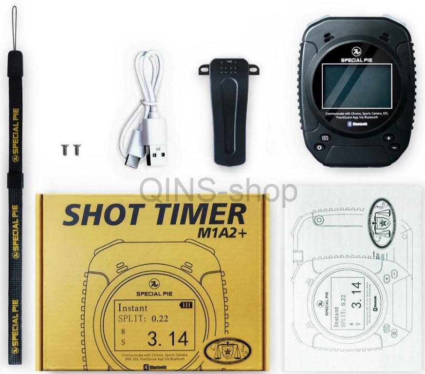 Shot Timer Special Pie Gen2 - Střelecké stopky s Bluetooth ORANGE M1A2+