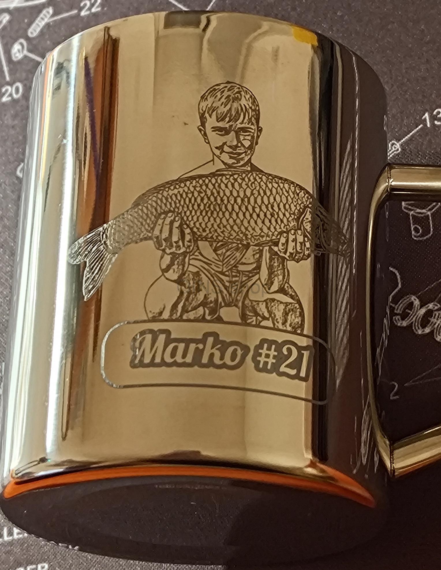 Nerezový hrníček