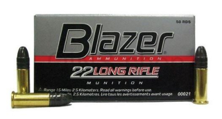 Náboj .22 LR CCI Blazer HV 40gri
