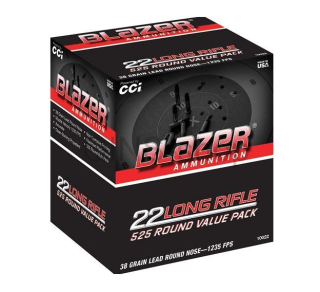 Náboj CCI Blazer .22 LR 525 kusů